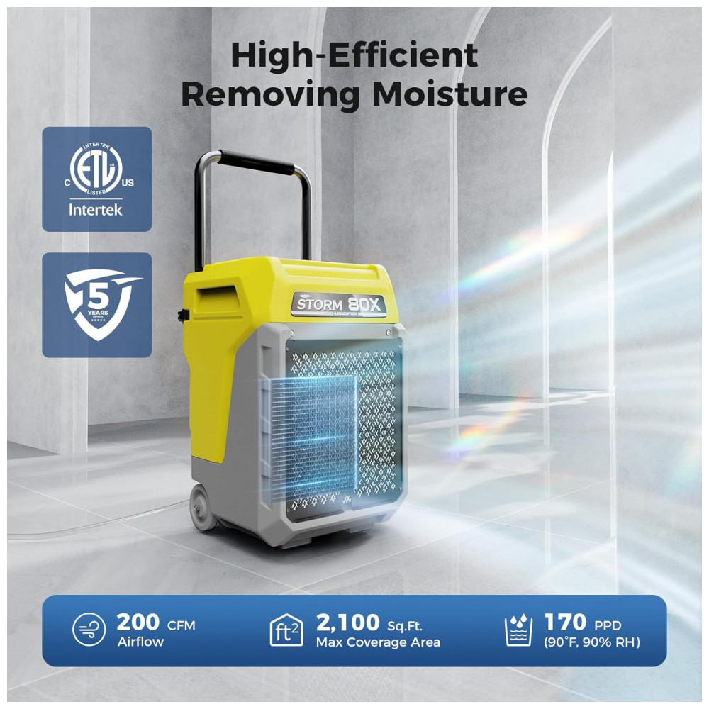 ECTQCS86M2HF0B_1-1.jpg - Desumidificador Comercial ALORAIR 80 litros LGR com Mangueira de Drenagem por Bomba, Portátil para Ambientes Industriais, Ideal para Porões,