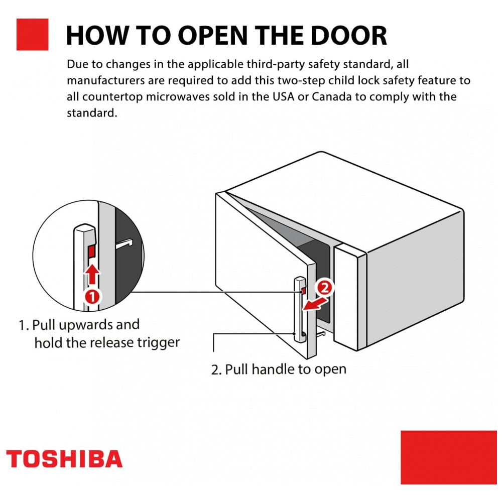 ECTQCWXDTQPD0B_7-1.jpg - Forno Micro-ondas de Bancada TOSHIBA Combo 8 em 1 com Convecção, Grill, Modo de Remoção de Odor, Prateleira Giratória