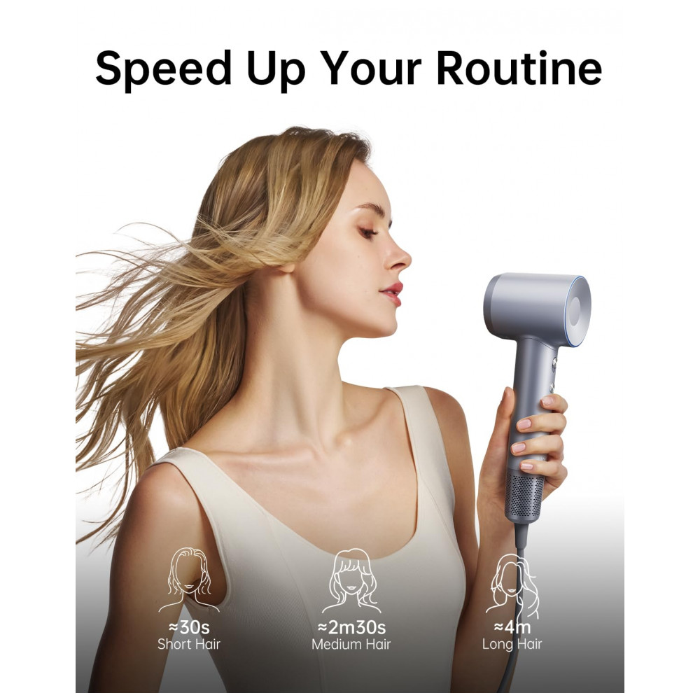 ECTQD8YGQVXD0B_1-1.jpg - Secador de Cabelo Laifen Swift Special, Alta Velocidade 200M com Motor Sem Escova de 110.000 RPM para Secagem Rápida, Baixo Ruído, Secador de Cabelo c