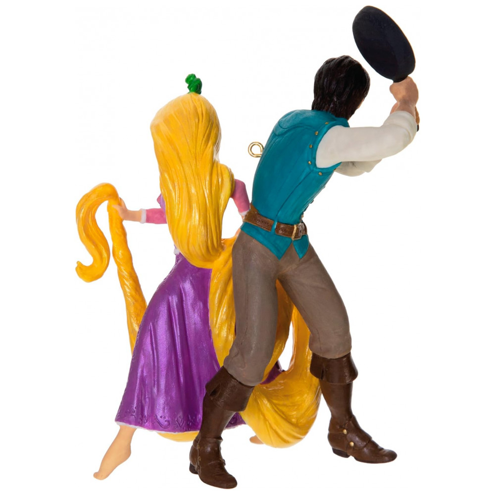 ECTQDBVSQLSD0B_5-1.jpg - Enfeite de Natal Hallmark Keepsake 2025, Disney Tangled 15º Aniversário Melhor Dia de Sempre!, Presente para Fãs da Disney