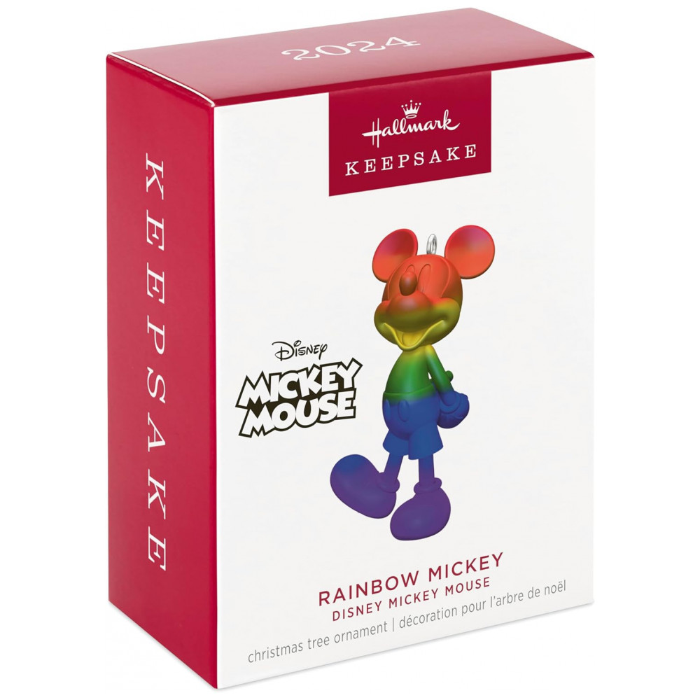 ECTQDQWWF9XC0B_2-1.jpg - Enfeite de Natal Hallmark Keepsake Mickey Mouse Arco-Íris, Plástico Colorido 4x6,4x3,3 cm