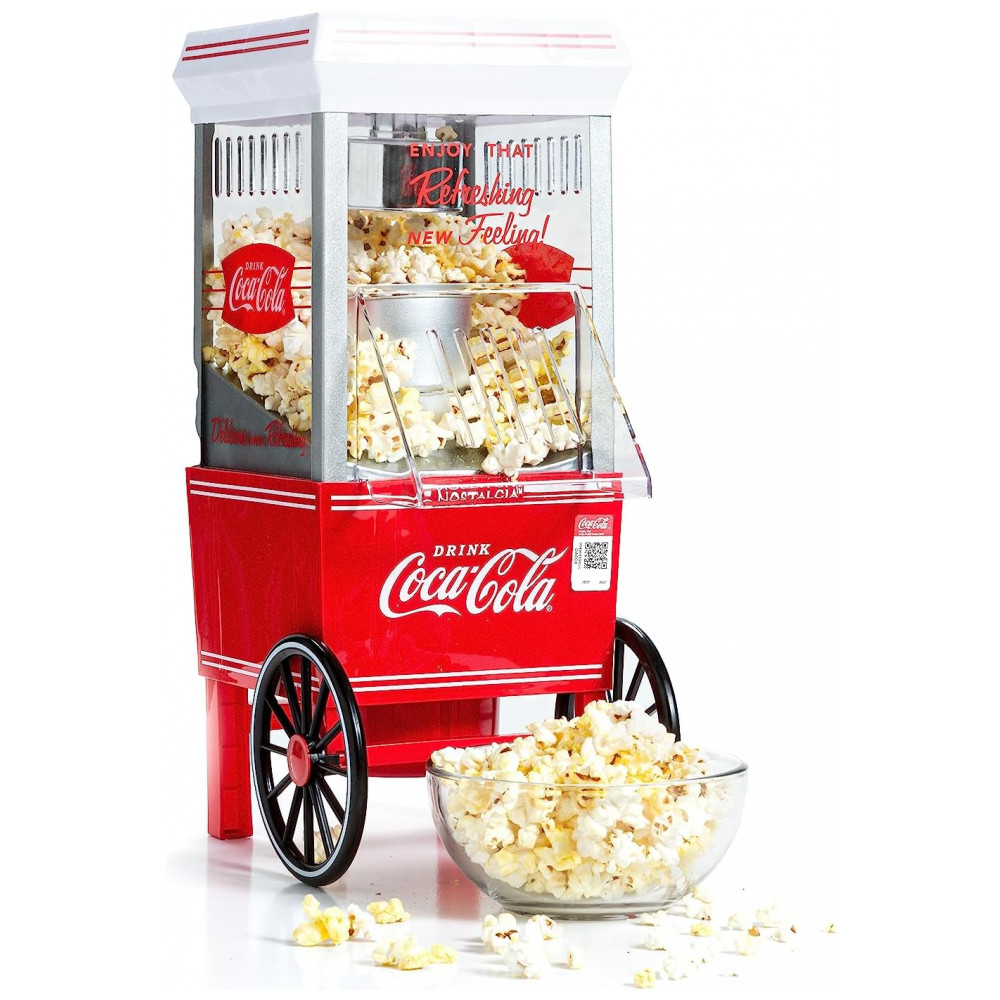 ECTQE3K2Q1900B_0.jpg - Pipoqueira Elétrica Coca Cola até 12 Xícaras de Pipoca com Medidor 110v NOSTALGIA Vintage Vermelho