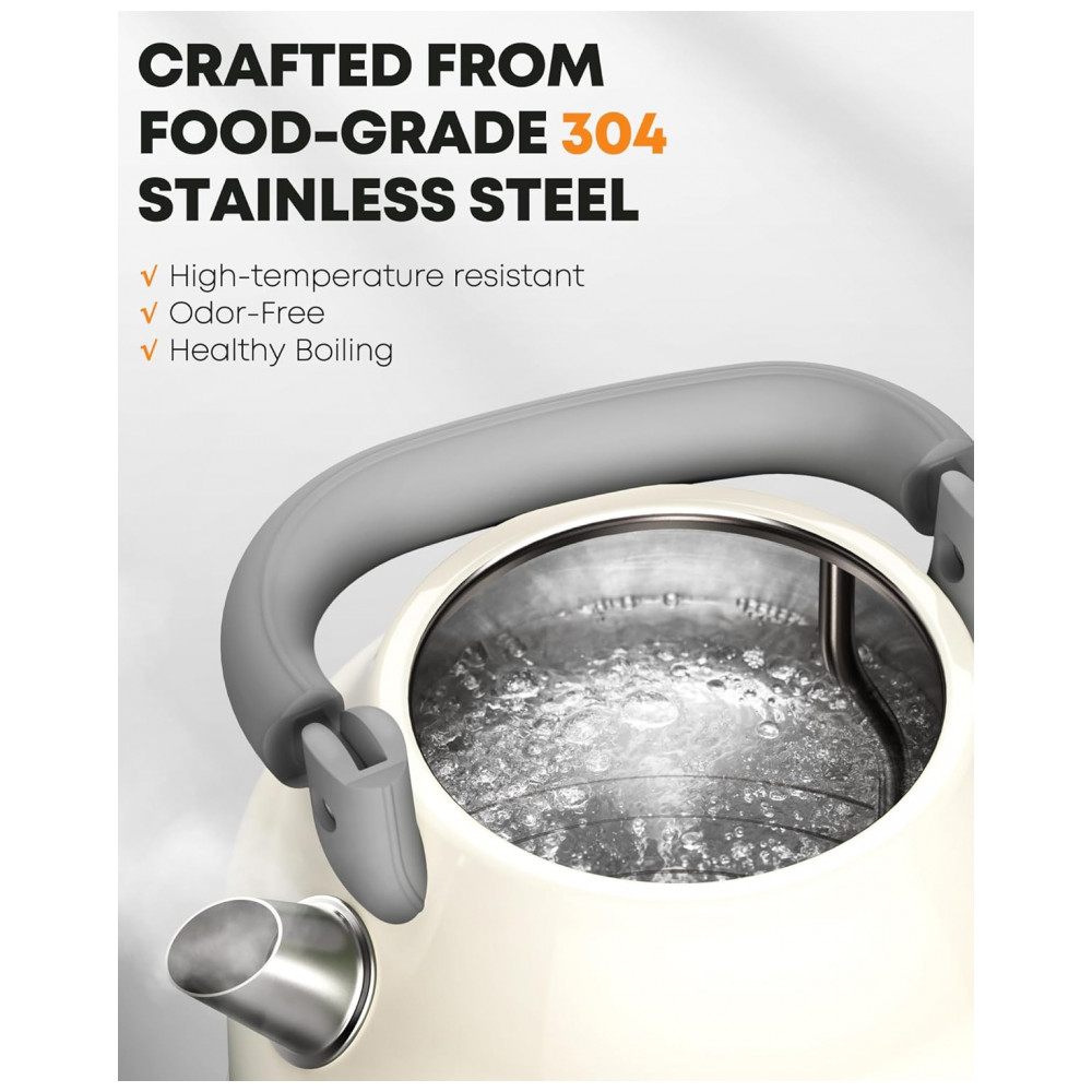 ECTQFBHP514D0B_3-1.jpg - Chaleira Elétrica Amaste 17L Inox Branca Creme Termômetro Retro 1500W Proteção Antisseco Tampa Removível BT-K15FT 110V