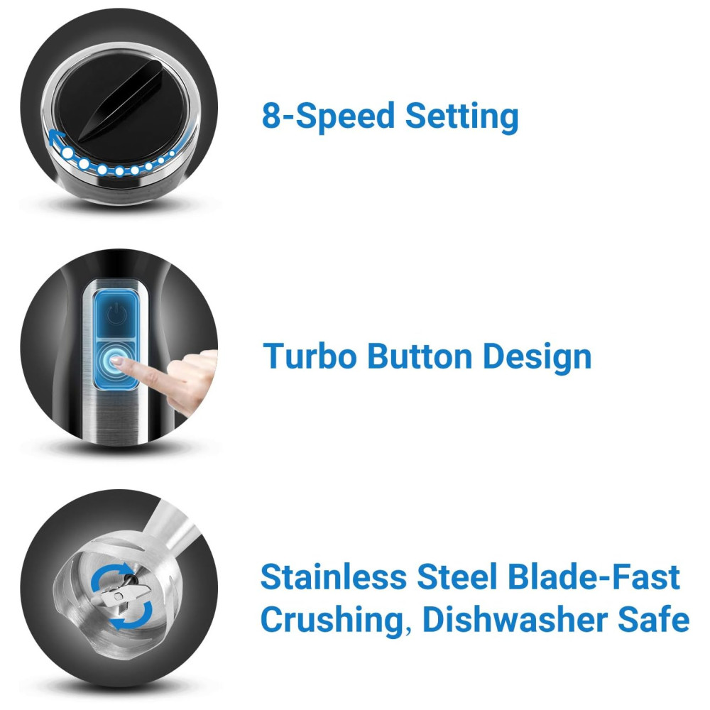 ECTQFFP82RJ80B_1.jpg - Mixer 3 em 1 com 8 Velocidades e Acessórios 500W 110v SOLTRONICS 3 in 1 Hand Blender Preto