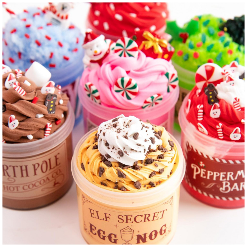 ECTQFG2XBQGF0B_4-1.jpg - Calendário do Advento 2025 - Kit de 24 Dias de Slime e Pingentes - Presente de Contagem Regressiva de Natal para Meninas Meninos,ORIENTAL CHERRY,