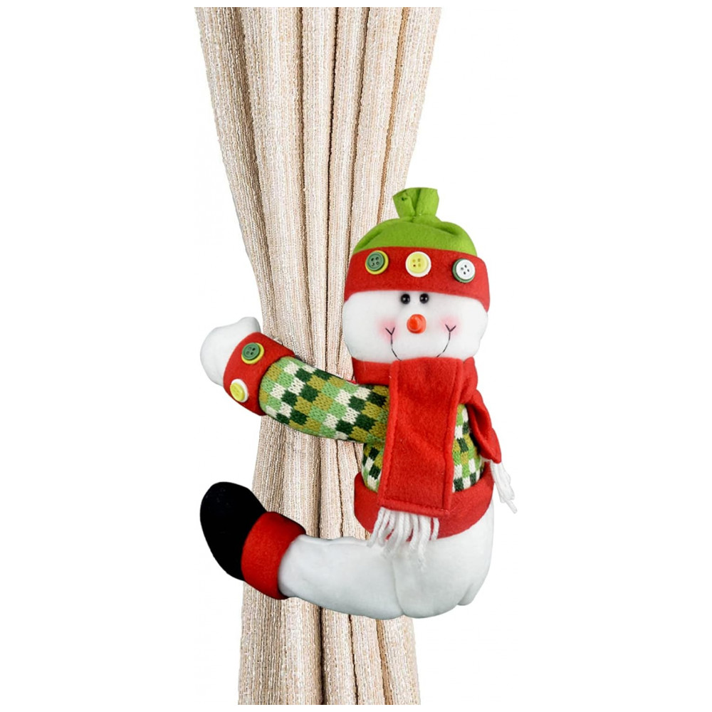 ECTQFRR6YTC90B_4-1.jpg - Topo de Árvore de Natal Boneco de Neve, Decorações Únicas e Divertidas para o Natal, Também Pode Ser Usado Como Amarração de Cortina,Hongsome,