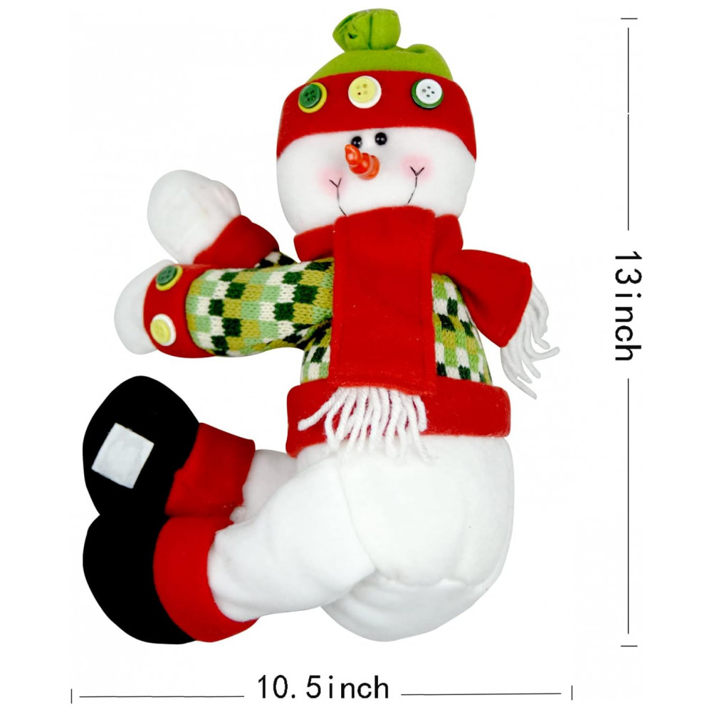 ECTQFRR6YTC90B_5-1.jpg - Topo de Árvore de Natal Boneco de Neve, Decorações Únicas e Divertidas para o Natal, Também Pode Ser Usado Como Amarração de Cortina,Hongsome,