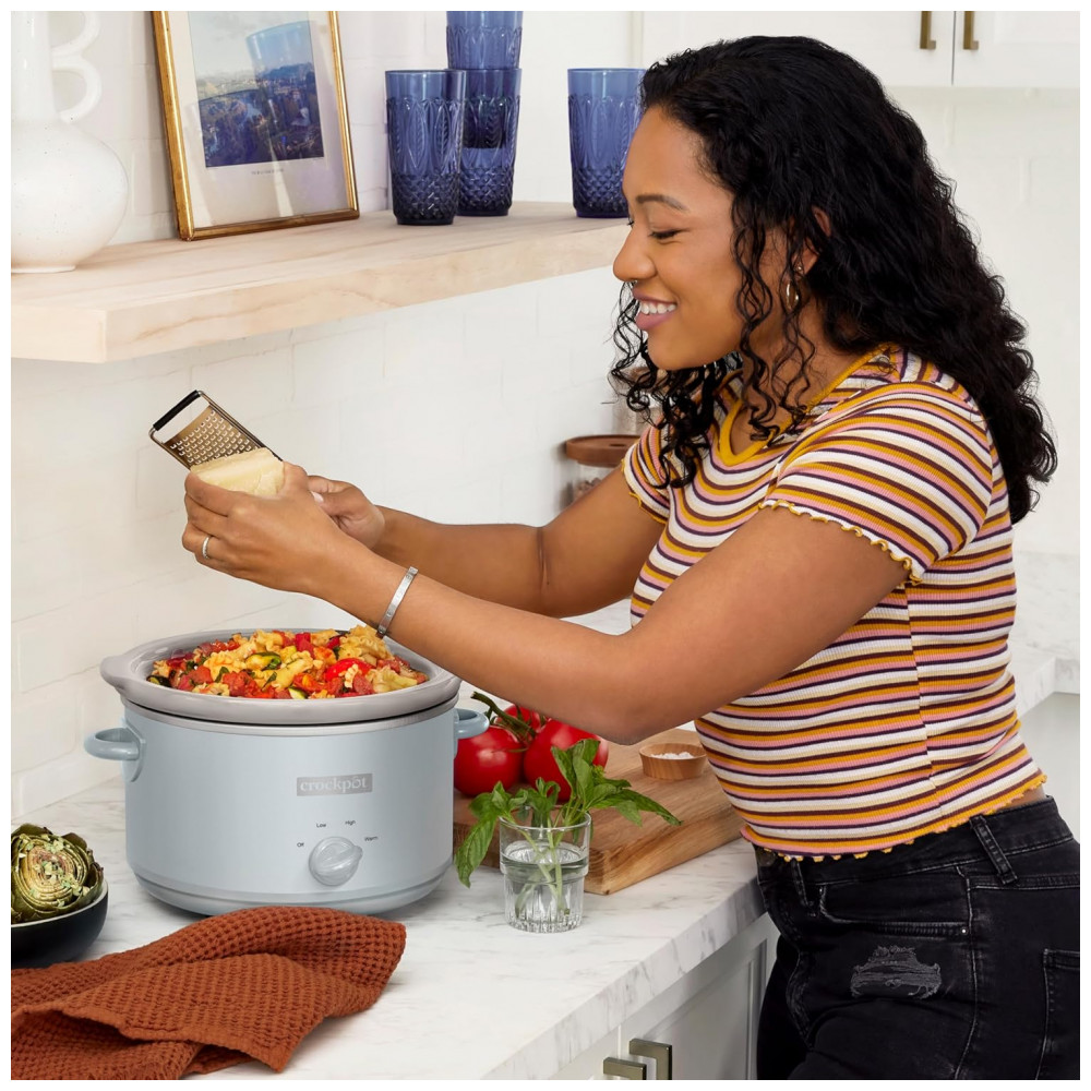 ECTQG4S87LBC0B_1-1.jpg - Panela Elétrica CrockPot Design Series 4,26 Litros, Branco