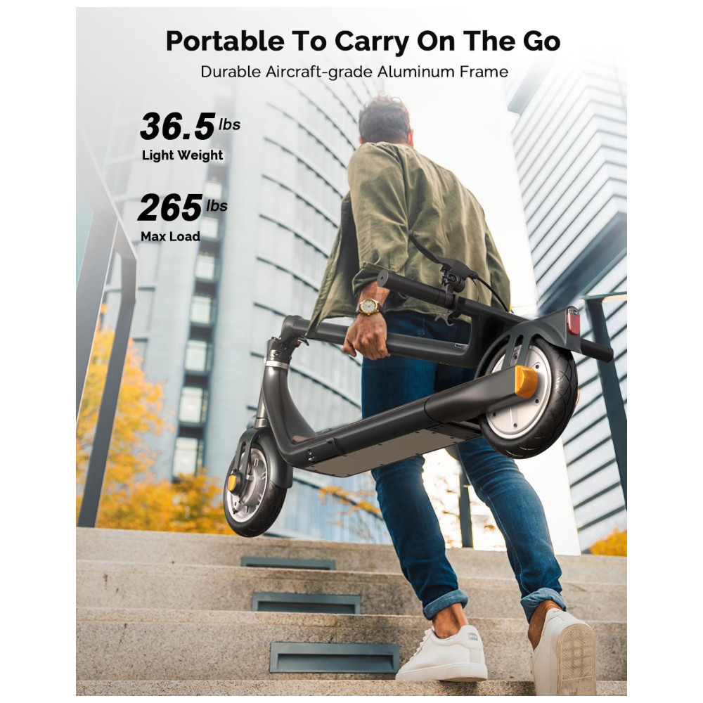 ECTQG6NT78DB0B_5-1.jpg - Patinete Elétrico para Adultos com Display de LED Peso Max 120kg e até 40km Atomi Verde