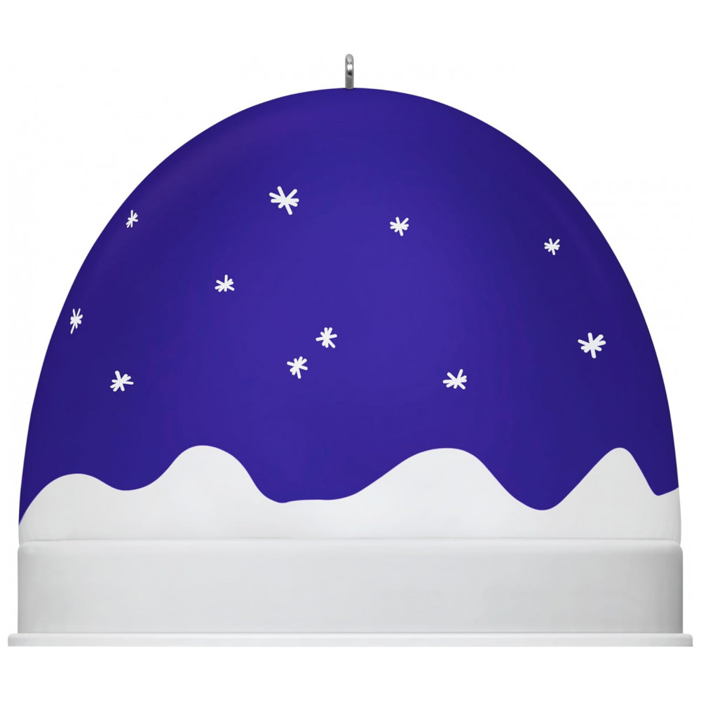 ECTQG9D9B3RD0B_5-1.jpg - Ornamento Hallmark Keepsake Natal 2025 Disney/Pixar Knick Knack Snow Globe Escape Plan, Decoração Divertida para Fãs