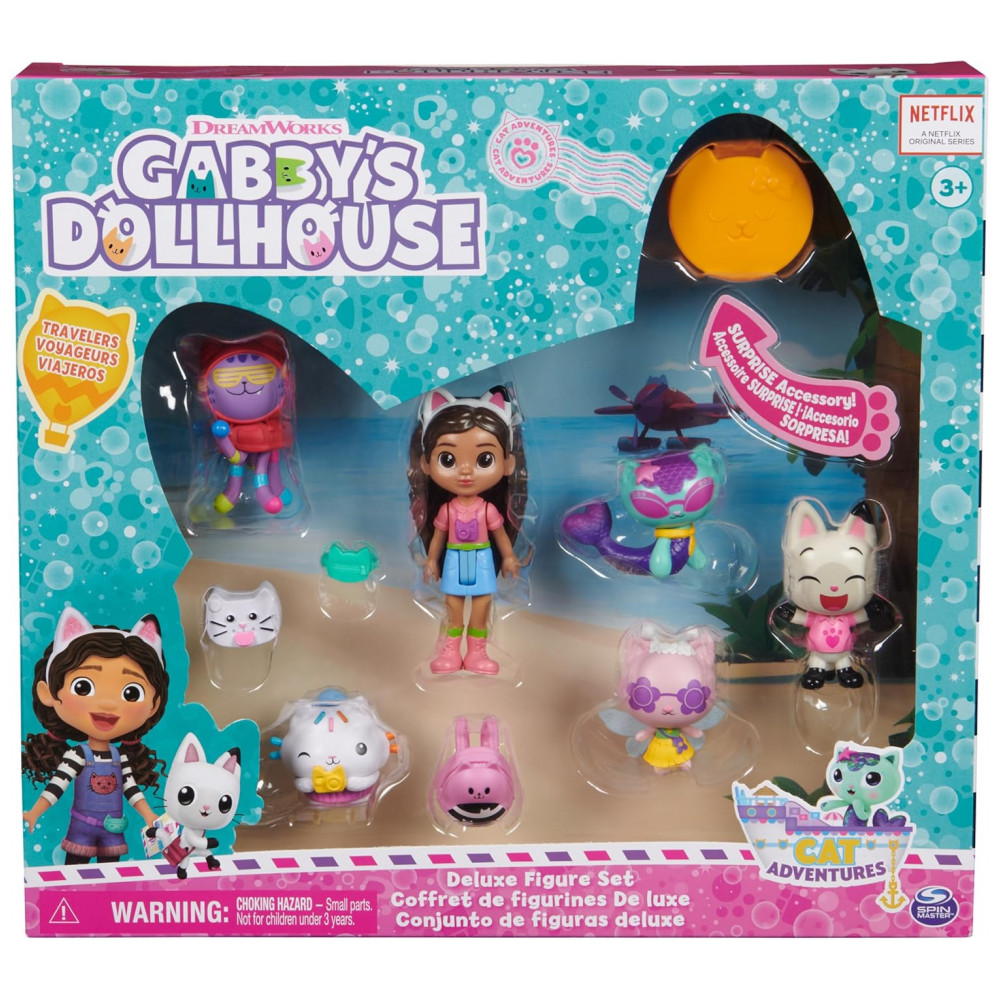 ECTQGCCY8TRB0B_1-2.jpg - Conjunto de Figuras Temáticas de Viagem de Gabby's Dollhouse com Boneca Gabby e 5 Figuras de Gatos Brinquedos Acessórios Surpresa de Casa de Bonecas