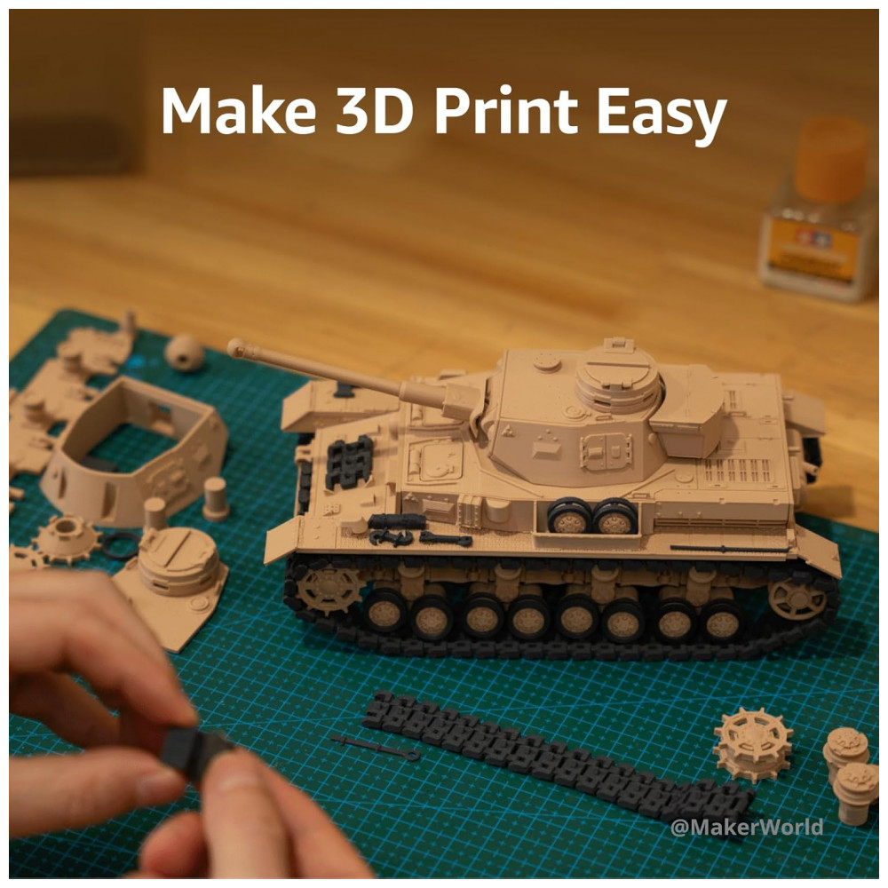 ECTQGLJWZYRC0B_1-1.jpg - Impressora 3D Bambu Lab A1 Mini Combo, A1 Mini e AMS Lite - Impressão MultiColor de Alta Velocidade e Precisão,BAMBULAB