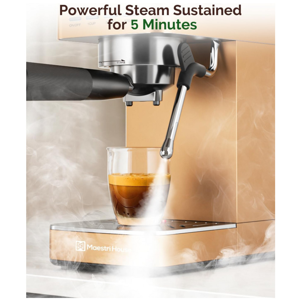 ECTQGM2XK8WD0B_4-1.jpg - Máquina de Espresso 20 Bar, Bomba ULKA, Flowmeter Integrado, Vaporizador, Maestri House, Inox/Rose Gold, 110V