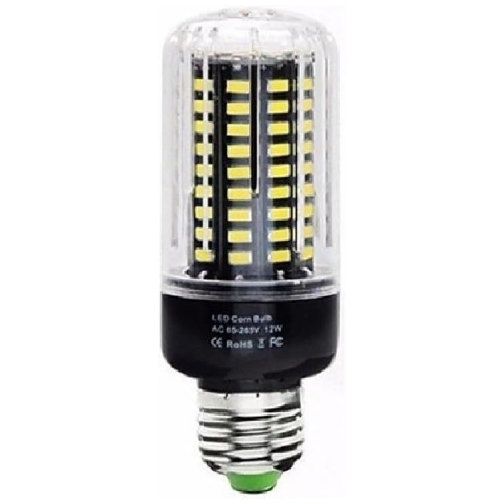 ECTQGSPN5XTF0B_0-1.jpg - YSJX Lâmpadas LED Milho 10W, Pacote com 10 Unidades, Base E27, AC85V-265V, SMD5733, Luz Branca Quente, Sem Flicker, Econômicas,Generic