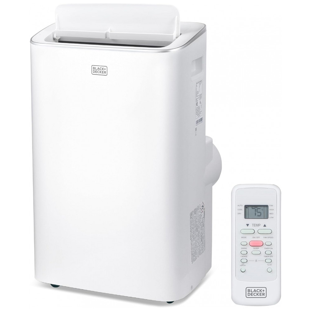 ECTQGVR2TV9D0B_0-1.jpg - Ar-condicionado Portátil BLACK+DECKER Inteligente, 12.000 BTU, Para Ambientes de até 51 m², Compressor Inverter, Modelo BPACT08NM, Branco