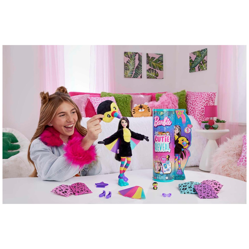 ECTQH2DR626B0B_1-1.jpg - Boneca Barbie Revelação com Fantasia de Pelúcia Tucano e 10 Surpresas