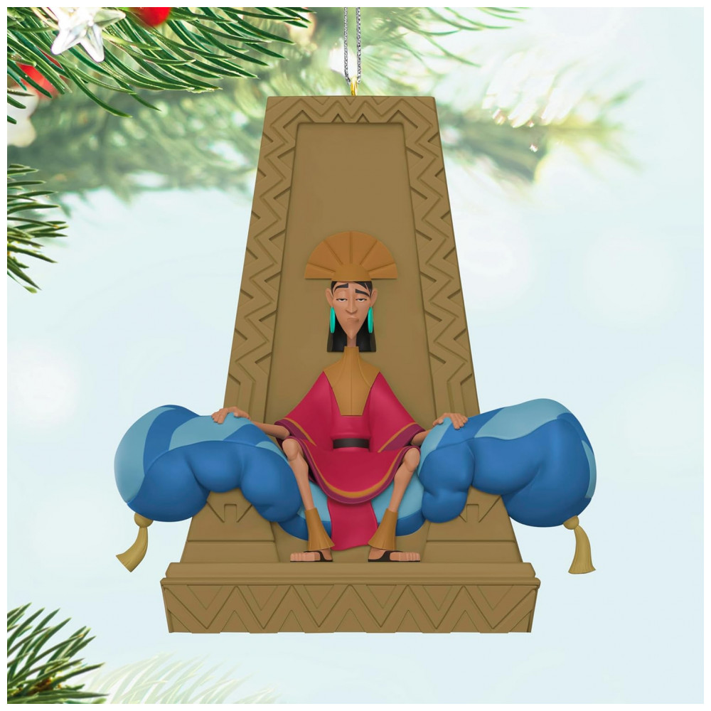 ECTQHNGP93RD0B_2-1.jpg - Enfeite de Natal Hallmark Keepsake 2025, Disney A Nova Onda do Imperador, Presente para Fãs da Disney