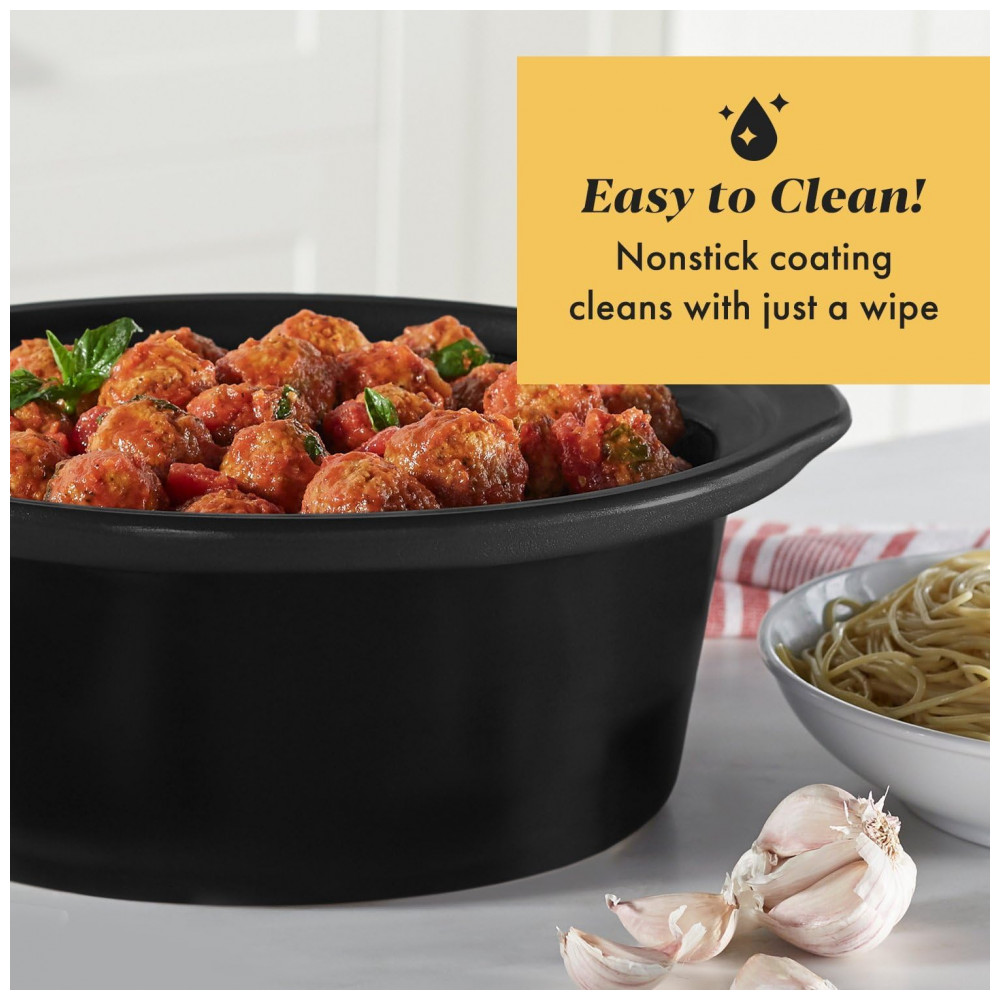 ECTQJ3NT1Z9D0B_1-1.jpg - Panela de Cozimento Lento Programável CrockPot de 6 Quartos com Temporizador e Configuração Automática de Aquecimento de Alimentos, Aço Inoxidável 5,68 litros