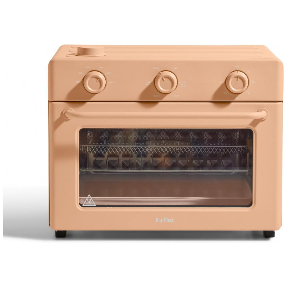 ECTQJJX6F4TD0B_0-1.jpg - Forno Elétrico Air Fryer Our Place Wonder Oven Pro 30L 8 em 1, 1700W, Digital, Quartz, Convecção Inteligente, Steam Infusion, Aço Inox, 110V