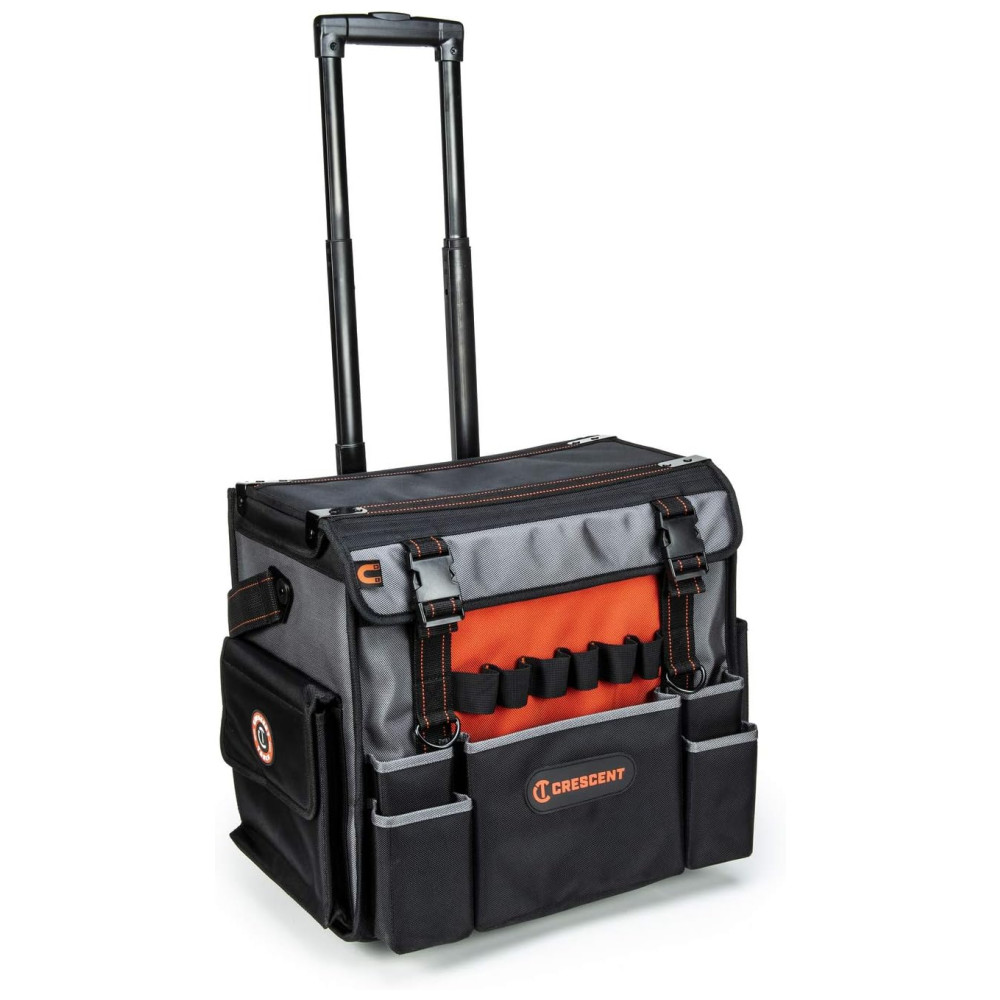 ECTQJZRLB8780B_14-1.jpg - Bolsa de Ferramentas Organizadora com Rodas e 35 Compartimentos CRESCENT CTBR1850 Preto