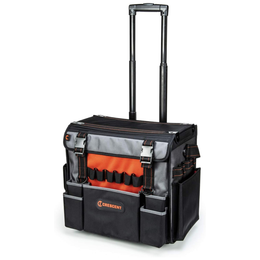ECTQJZRLB8780B_15-1.jpg - Bolsa de Ferramentas Organizadora com Rodas e 35 Compartimentos CRESCENT CTBR1850 Preto
