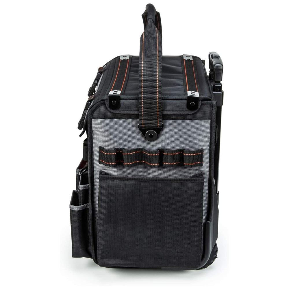ECTQJZRLB8780B_5-1.jpg - Bolsa de Ferramentas Organizadora com Rodas e 35 Compartimentos CRESCENT CTBR1850 Preto