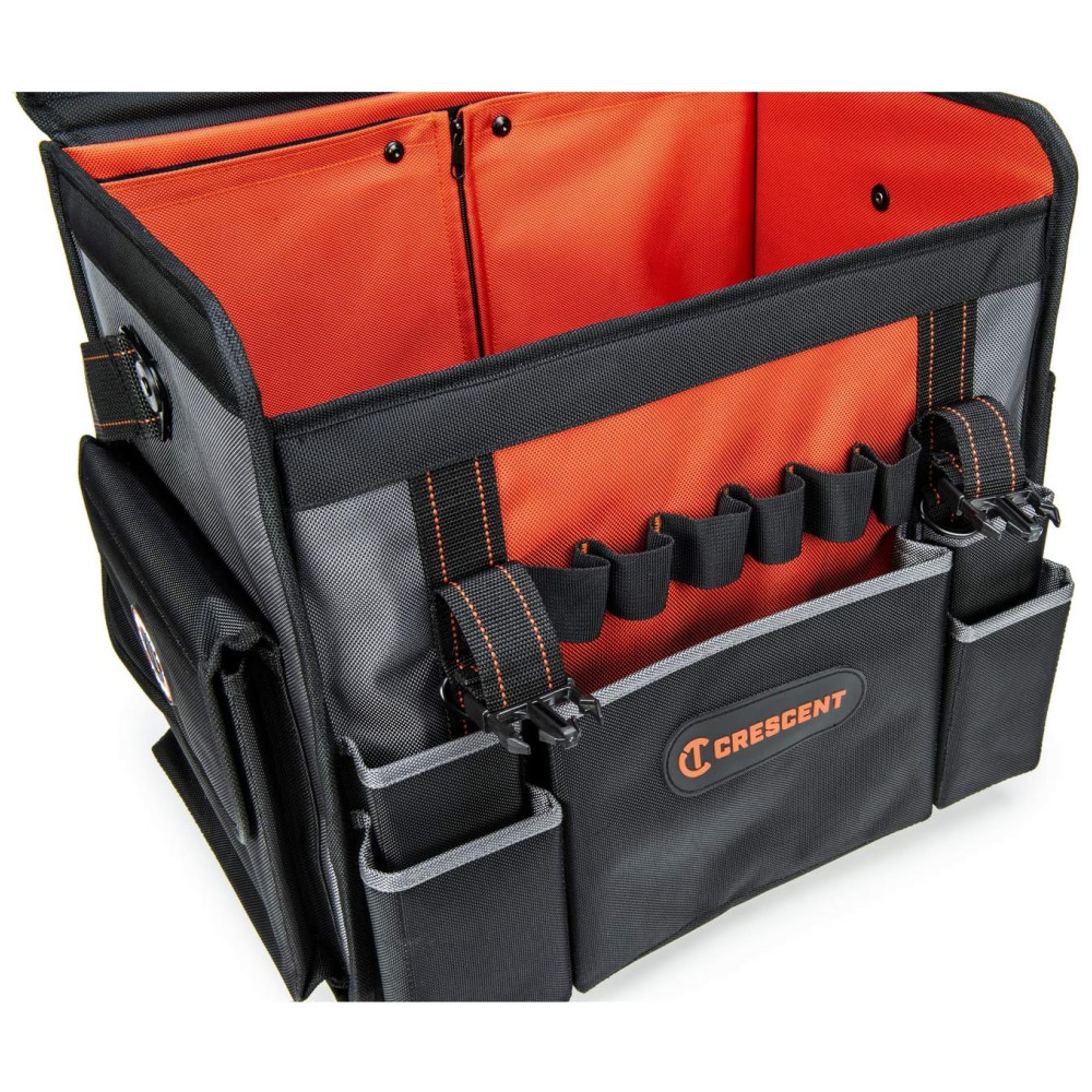 ECTQJZRLB8780B_7-1.jpg - Bolsa de Ferramentas Organizadora com Rodas e 35 Compartimentos CRESCENT CTBR1850 Preto