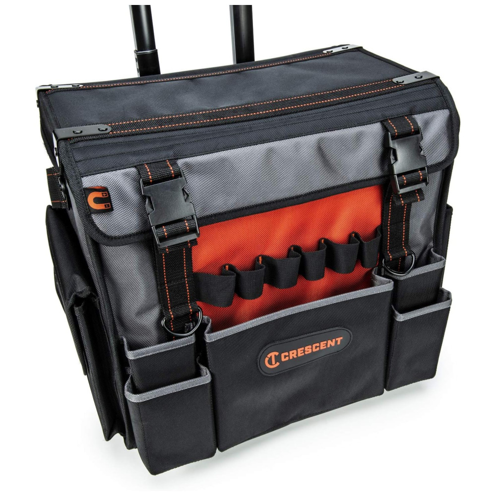 ECTQJZRLB8780B_8-1.jpg - Bolsa de Ferramentas Organizadora com Rodas e 35 Compartimentos CRESCENT CTBR1850 Preto