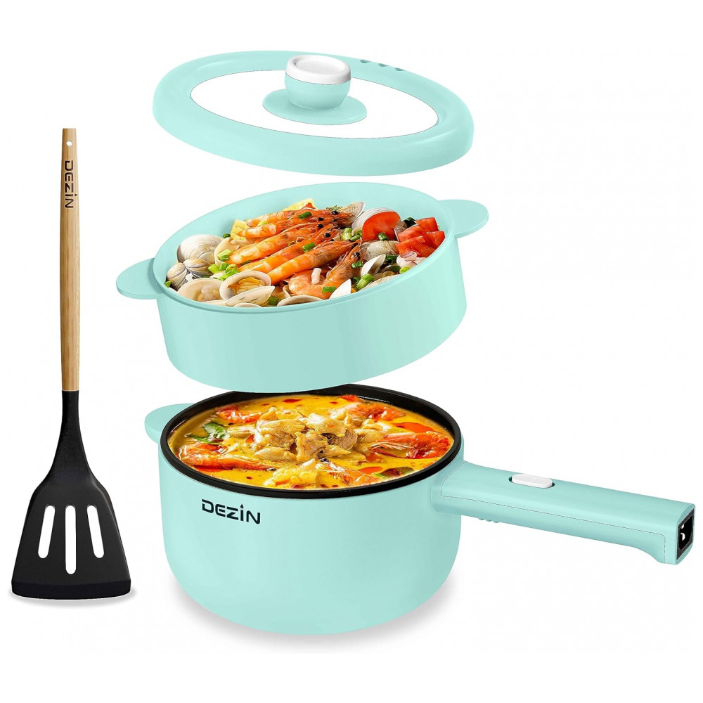 ECTQKG8RBDXB0B_0-1.jpg - DEZIN Panela Elétrica 2L Antiaderente com Vaporizador Cozimento Rápido e Ajuste de Potência - Ideal para Dormitórios