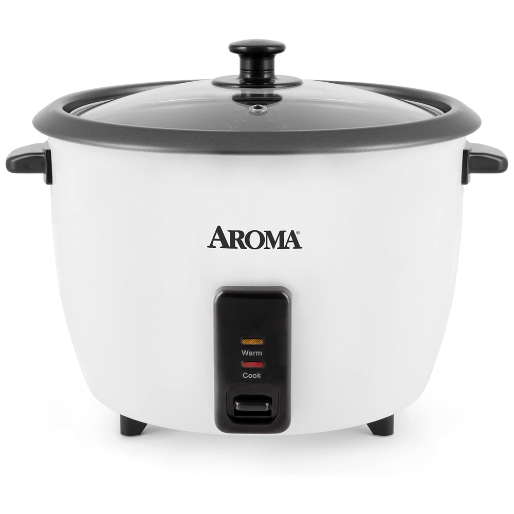 ECTQKMY9QW700B_0-1.jpg - Panela Elétrica de Arroz, 7 L, 1000W, branco, 110v, AROMA HOUSEWARES ARC 7216NG, Branco