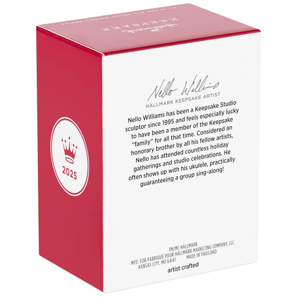 ECTQL32K93RD0B_7-1.jpg - Enfeite de Natal Hallmark Keepsake 2025, Disney All About Mickey! Jardineiro Mickey, Presente para Fãs da Disney