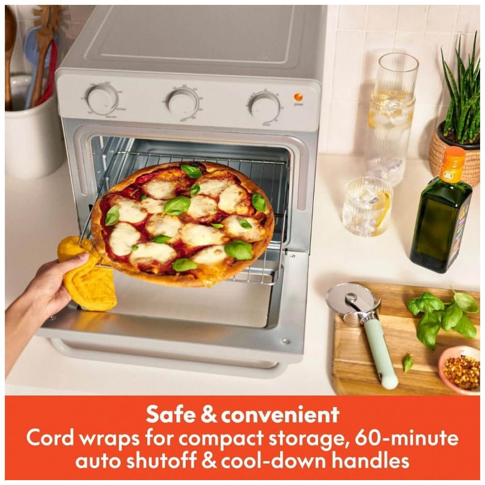 ECTQL7DW3RJF0B_4-1.jpg - Forno Elétrico Air Fryer 15L 7 em 1, 1700W, Convecção, Temperatura até 232°C, Porta Vidro Temperado, Timer 60min, Acessórios Inclusos