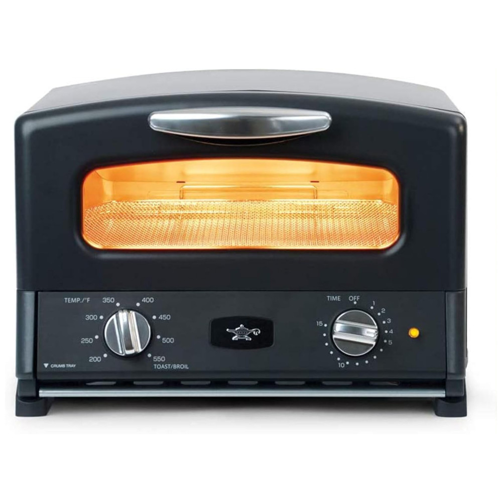 ECTQL821ZY480B_0-1.jpg - Forno Elétrico de Bancada Retro com 8 Níveis de Temperatura e Temporizador 110v SENGOKU SET G16AK Preto