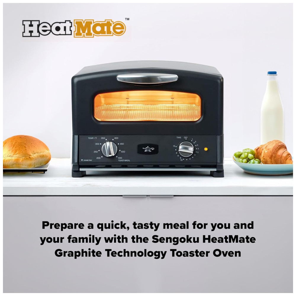 ECTQL821ZY480B_1-1.jpg - Forno Elétrico de Bancada Retro com 8 Níveis de Temperatura e Temporizador 110v SENGOKU SET G16AK Preto