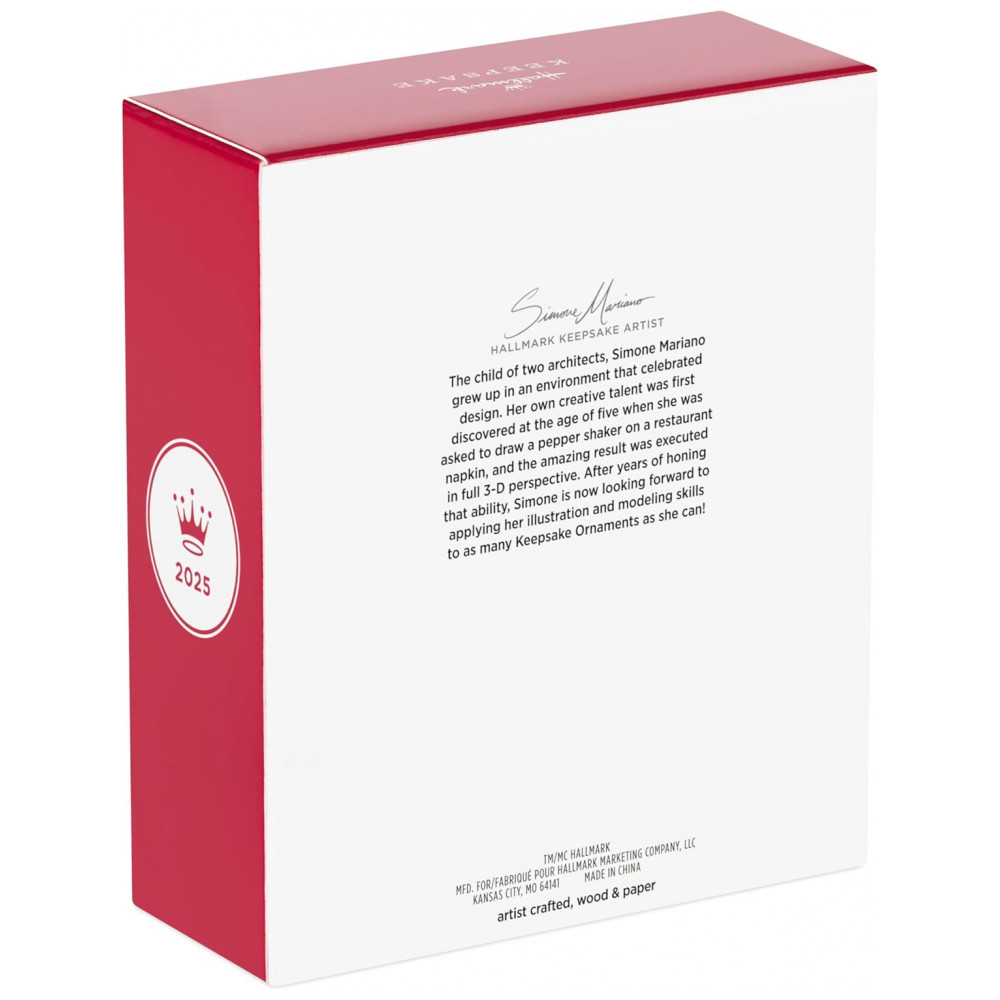 ECTQLYM5SLSD0B_7-1.jpg - Enfeite de Natal Hallmark Keepsake 2025, Disney Moana Navegando, Artesanato em Papel, Presente para Fãs da Disney Moana