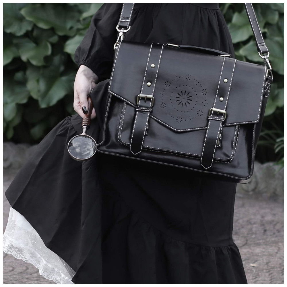 ECTQM13D3RM70B_1.jpg - Bolsa Pasta Couro Puro Laptop 15.6 Pol. Feminino, ECOSUSI ES1101002A001 FUS, Preto