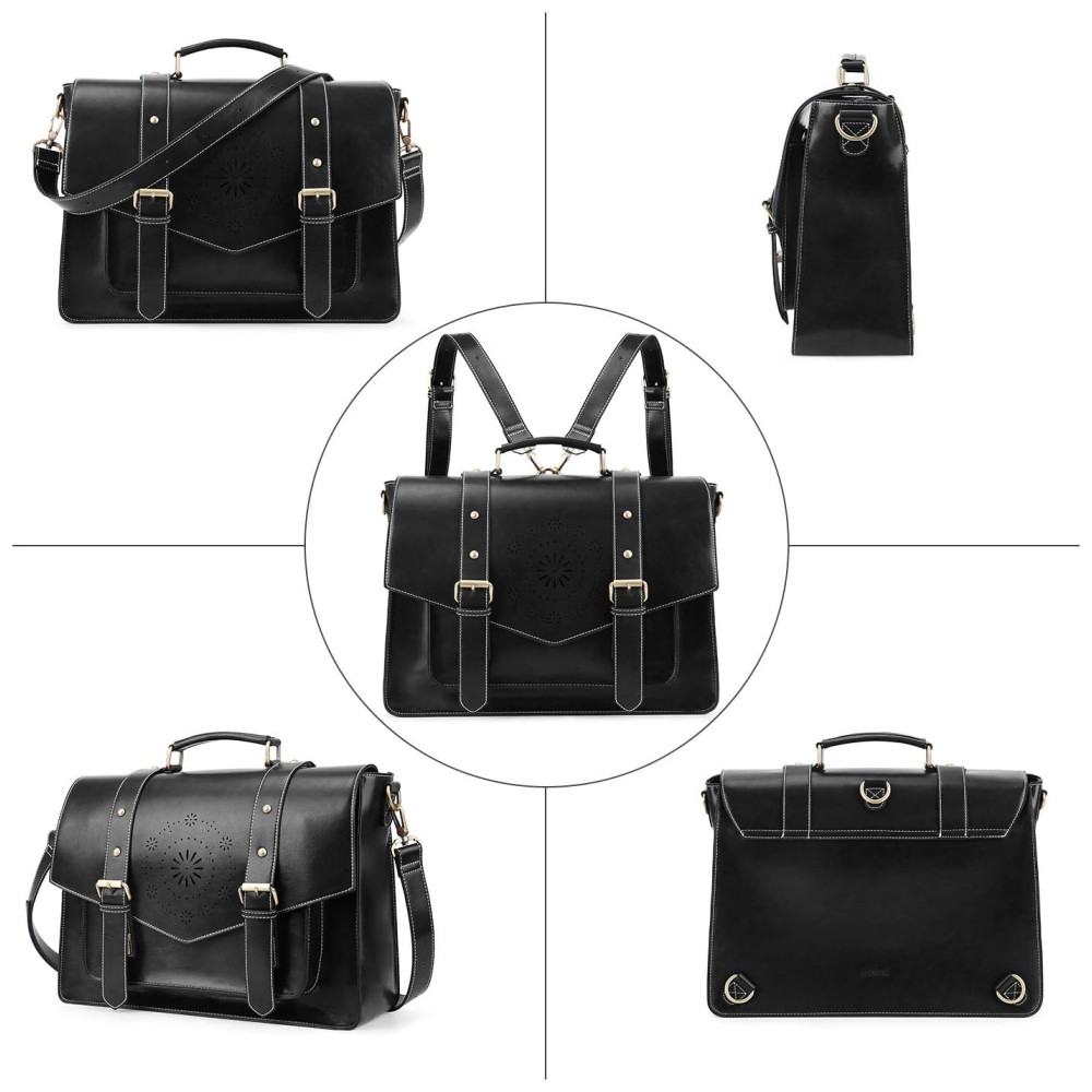 ECTQM13D3RM70B_3.jpg - Bolsa Pasta Couro Puro Laptop 15.6 Pol. Feminino, ECOSUSI ES1101002A001 FUS, Preto