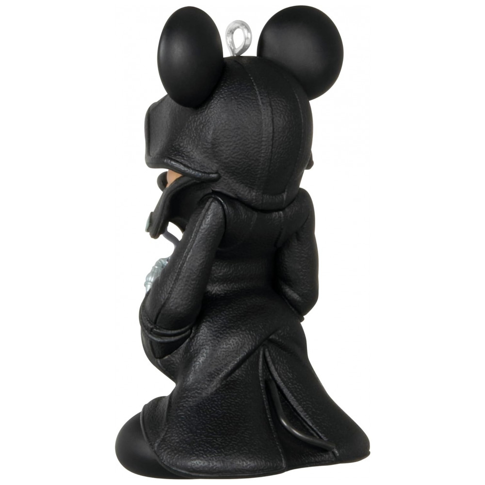ECTQM2Z1G9XC0B_1-1.jpg - Enfeite de Natal Hallmark Keepsake, Disney Kingdom Hearts 2 Rei Mickey, Plástico 3,6x6,3x4,7 cm Preto