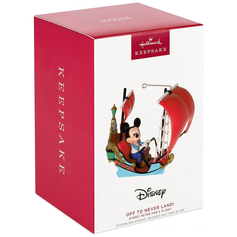 ECTQM3W4NQZB0B_2-1.jpg - Enfeite Natalino Hallmark Keepsake Disney Peter Pan's Flight