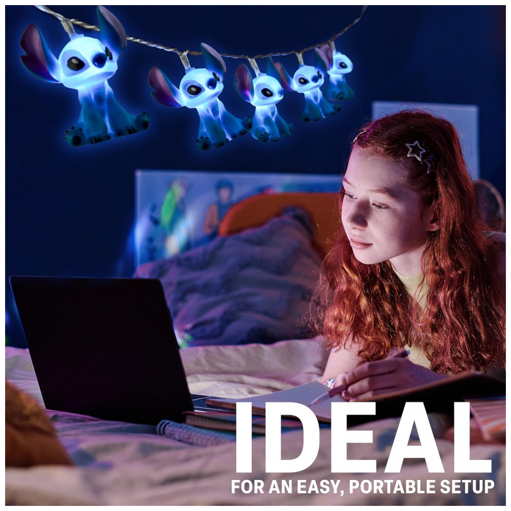 ECTQM7HBW87D0B_1-1.jpg - Luzes de corda LED Disney Stitch com 10 unidades, decoração interna, luz branca, pilhas AA (não inclusas)