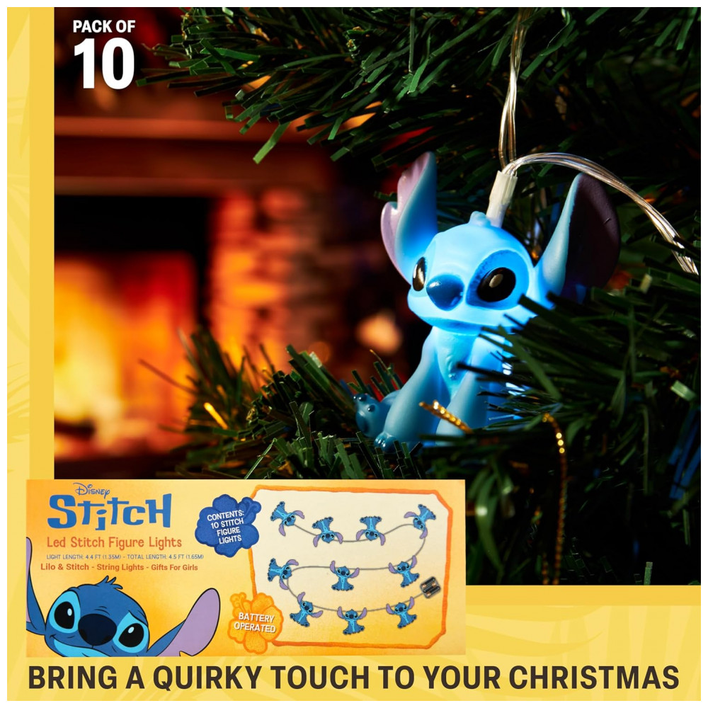 ECTQM7HBW87D0B_4-1.jpg - Luzes de corda LED Disney Stitch com 10 unidades, decoração interna, luz branca, pilhas AA (não inclusas)