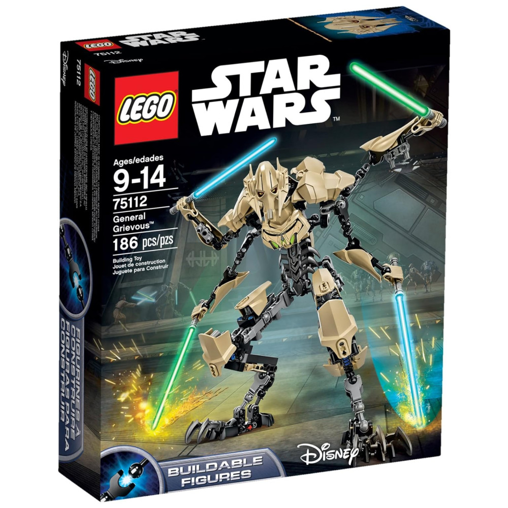 ECTQM8N8A6X00B_0-1.jpg - Star Wars 75112 Kit de Construção Geral Grievous com 186 Peças LEGO 6117518 Cinza