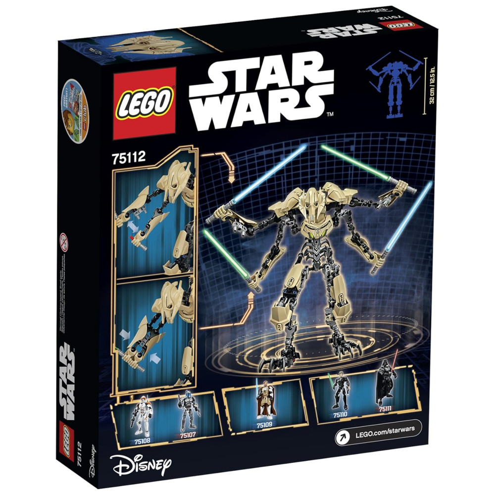 ECTQM8N8A6X00B_2-1.jpg - Star Wars 75112 Kit de Construção Geral Grievous com 186 Peças LEGO 6117518 Cinza