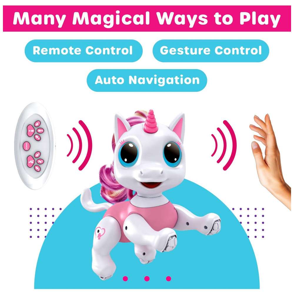 ECTQM8TQ6LR80B_2-1.jpg - Robo Pets Unicorn Rosa – Conjunto com 2 Unicórnios Robôs Interativos para Crianças a Partir de 3 Anos