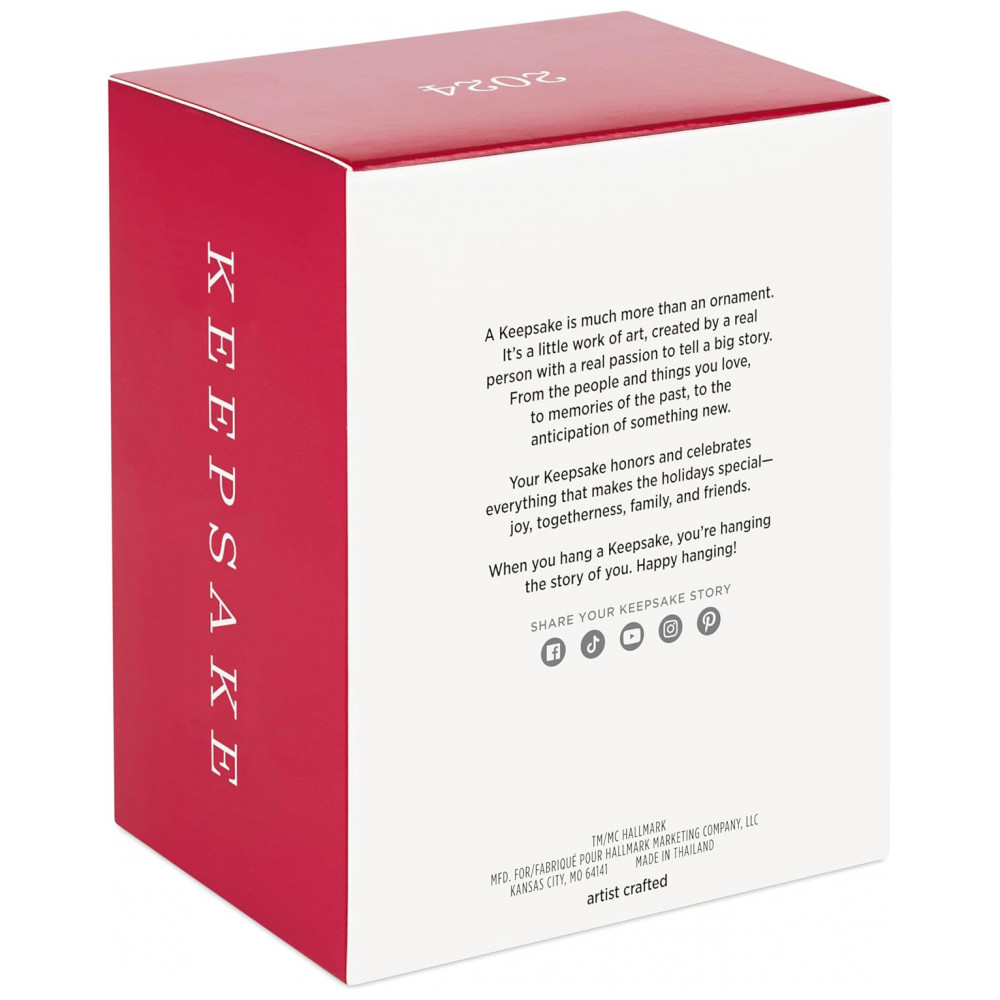 ECTQMGRXK9XC0B_3-1.jpg - Ornamento de Natal Hallmark Keepsake Disney Princess and the Frog - 15º Aniversário da Princesa Tiana