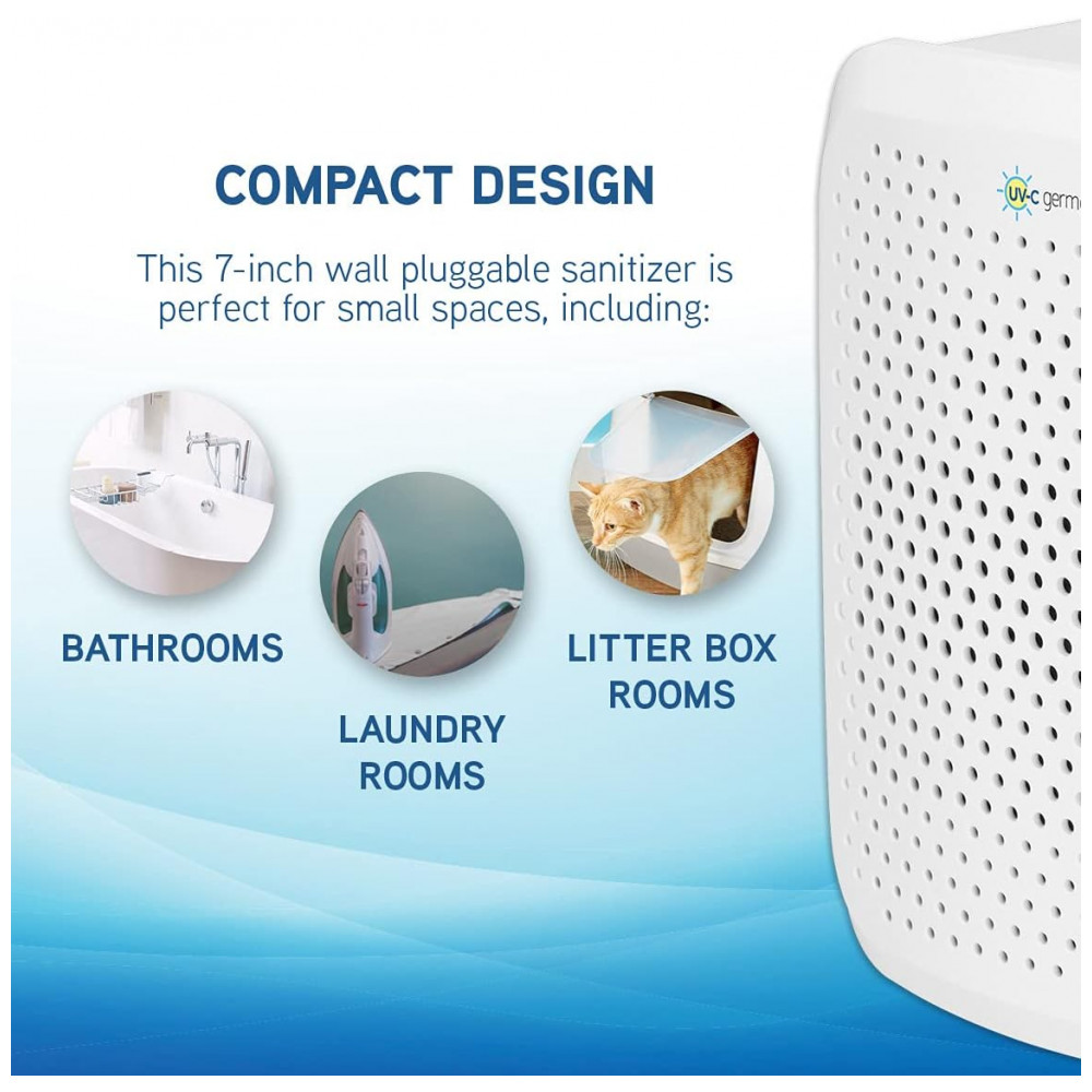 ECTQMH85GT390B_3-1.jpg - Purificador de Ar Conectável com Luz Noturna UV 110V GermGuardian AC225W Branco