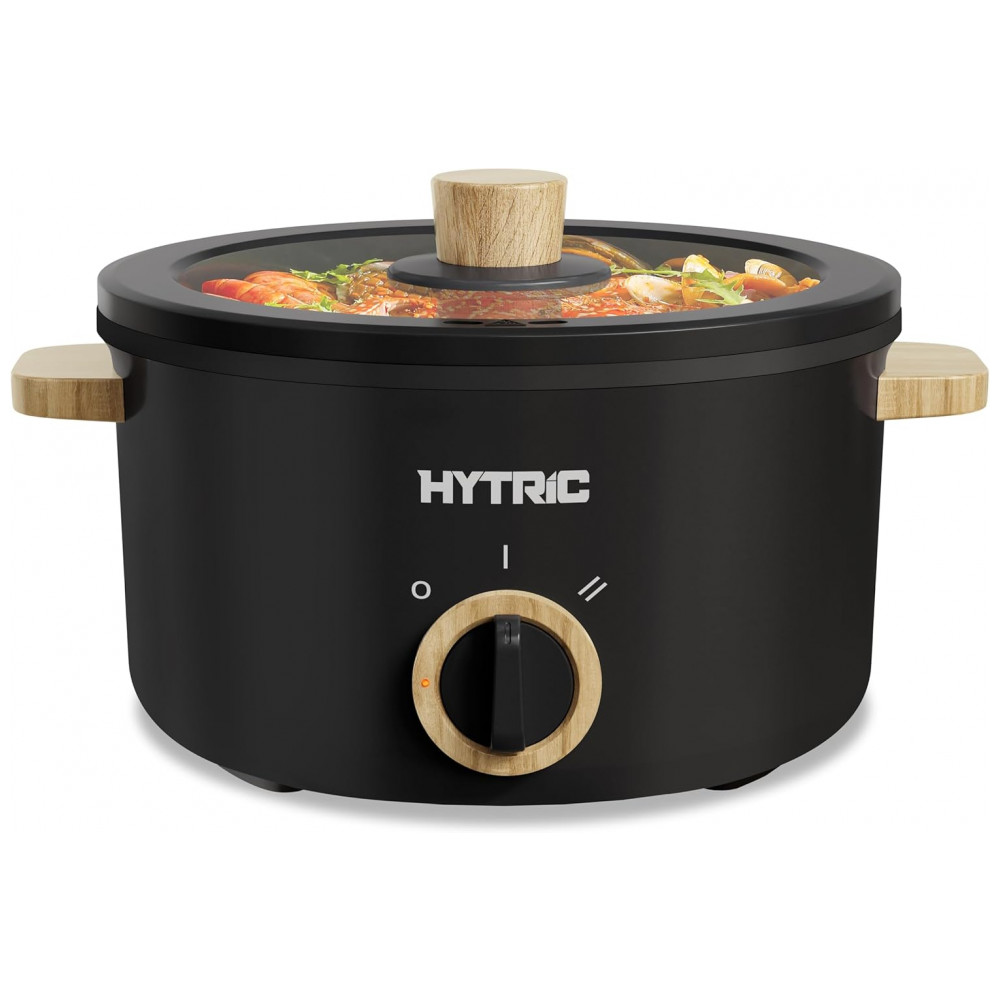 ECTQMKJ5BHZC0B_0-1.jpg - HYTRIC Hot Pot Elétrico Portátil 25L com Revestimento Antiadere Multifuncional para Cozinhas Modernas