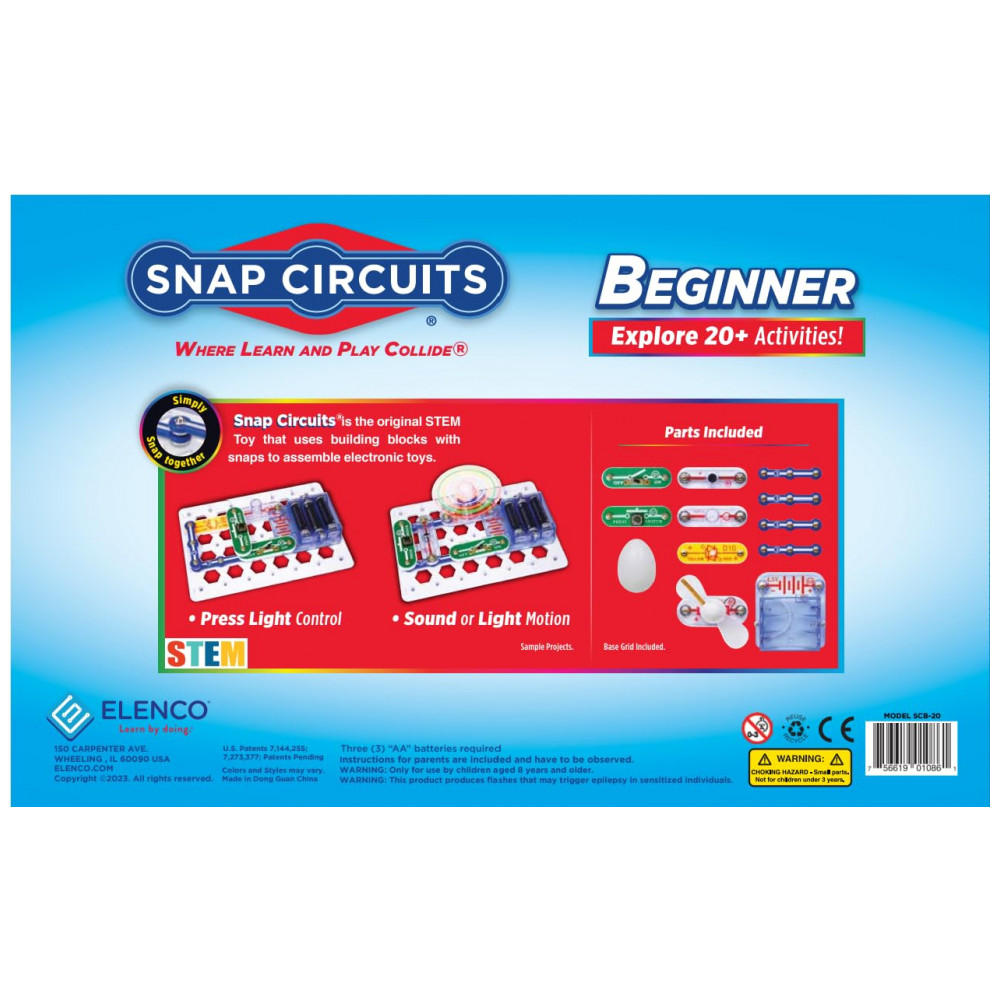 ECTQMXXX0M110B_1-1.jpg - Snap Circuits Beginner – Kit Educacional de Eletrônica para Crianças de 5 a 9 Anos