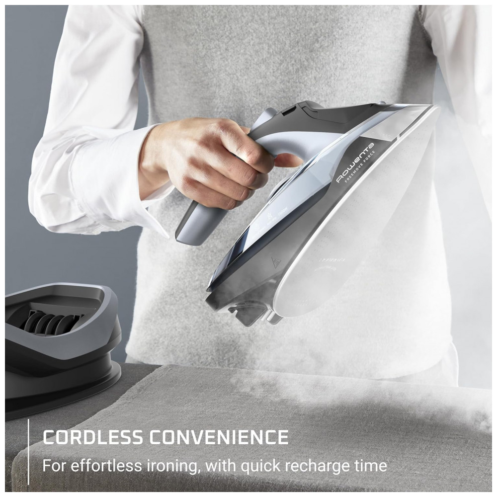 ECTQMZFFQXVF0B_1-1.jpg - Ferro a Vapor sem Fio Rowenta Freemove, 1600 Watts, Base de Aço Inoxidável, Aquecimento Rápido, Steamer Portátil para Roupas, Recarregável para Passar