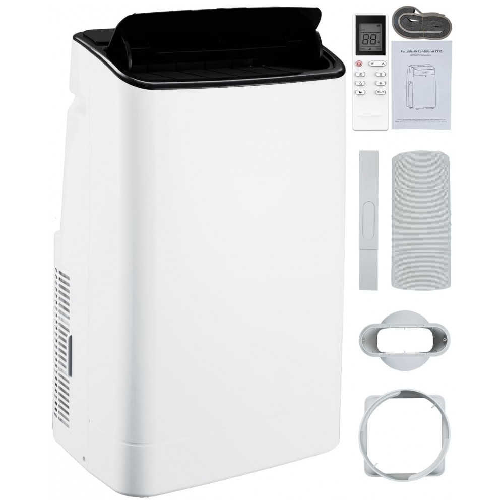 ECTQN6BLLBWF0B_0-1.jpg - Ar-condicionado Portátil GarveeLife 14000 BTU com Controle Remoto, Unidade de Ar Condicionado 3 em 1, Atinge até 69,68 metros quadrados